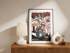 AFFICHE TANUKI BOUNCE